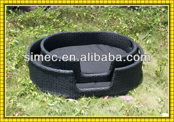 HDPE rattan dog bed SCPB-004