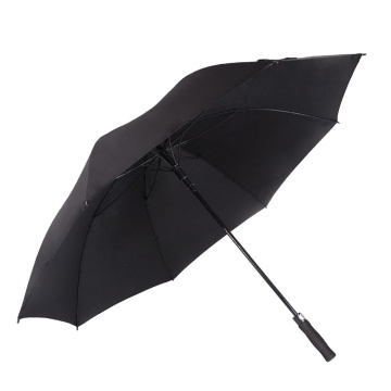 Single Layer Manual Rubber Handle Golf Umbrella 30in