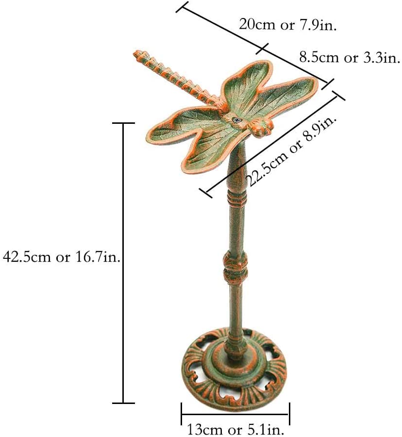 Small Bird Bath de fonte lourde