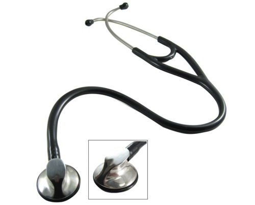 Stainless steel single head stethoscope