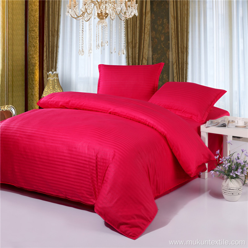 Good Quality New Design Stripe Duvet Cover Set