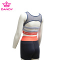 Fitness sublimated yoga bra