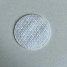 Round checkered cotton pad