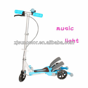 dual pedal kick scooters