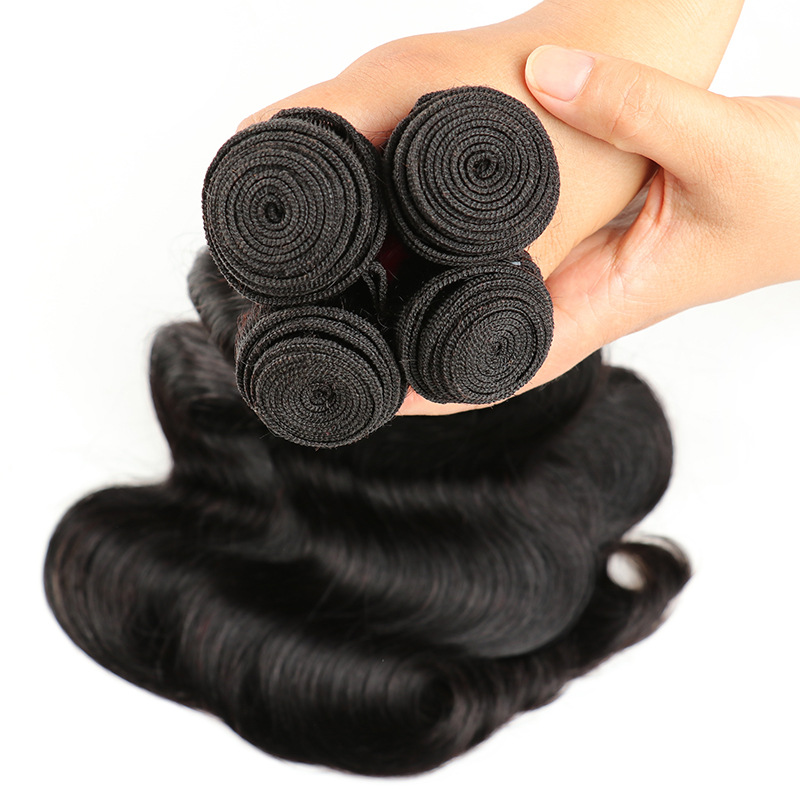 Wholesale virgin hair vendors bundles nature color human hair bodywave bundles