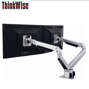 twin dual lcd arm for office workstation computer