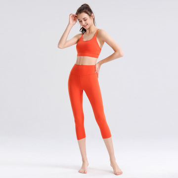 Ensemble de leggings d&#39;entraînement Ropa Deportiva Mujer Gym