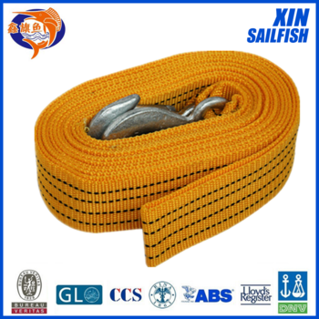 5T polyester towing rope strap