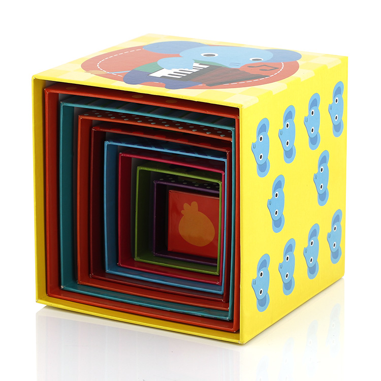 Educational toys Paper Cardboard stacking blocks for kids