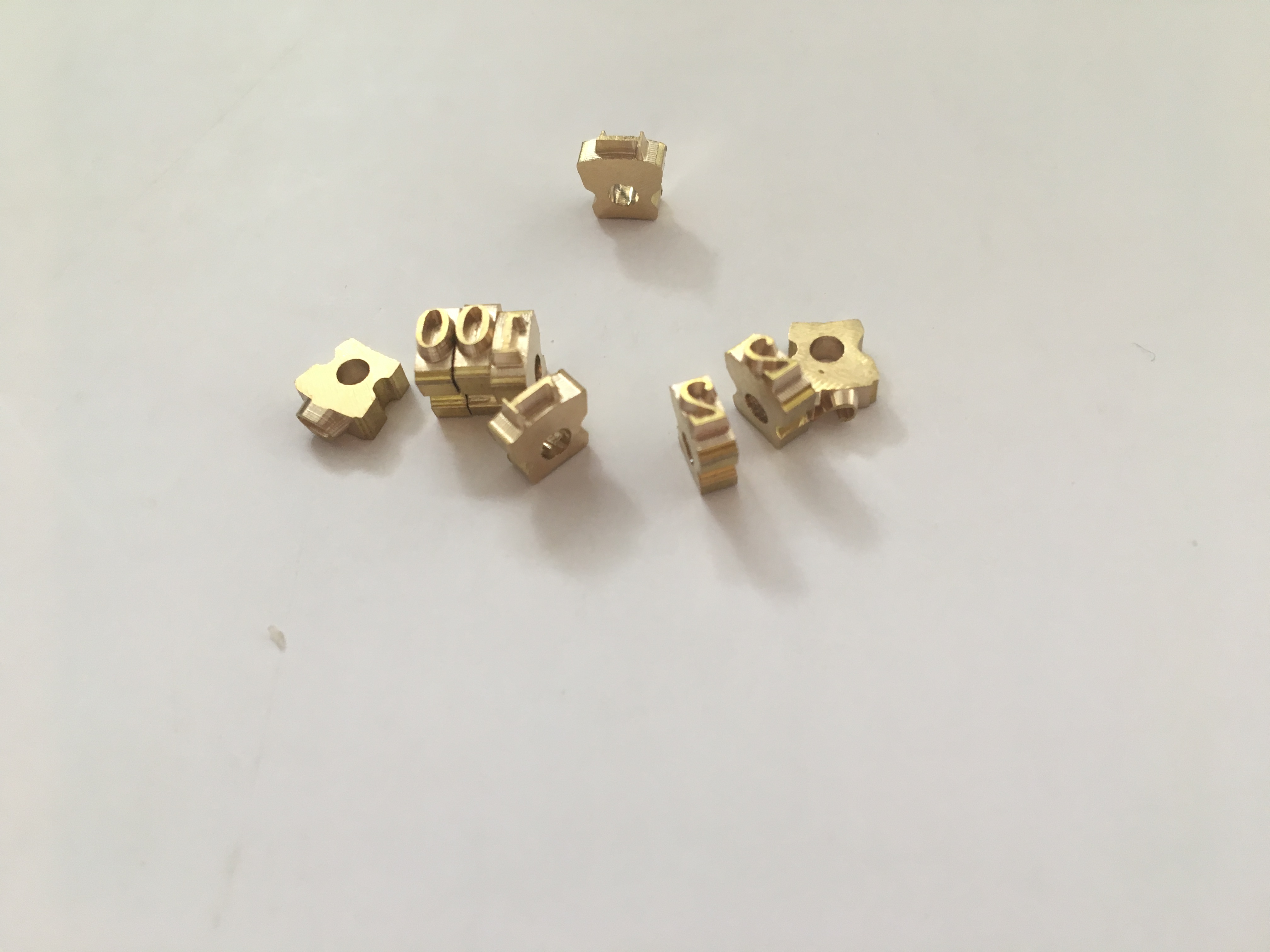 Date Digit Brass Printing Character for Date Coding Machine