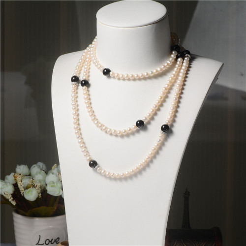 Three Strands Pearl Necklace