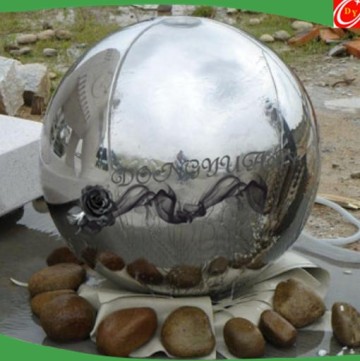 stainless steel water ball/metal garden ball