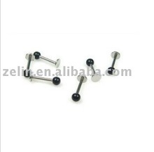 Fashion body piercing jewelry acrylic labret stud