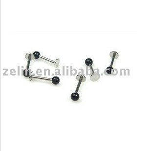 Fashion body piercing jewelry acrylic labret stud