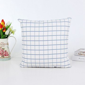 Decorative Cushion Yran-Dyed Fashion Print Pillow (LPL-186)