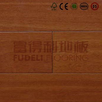 Prefinished kempas hardwood flooring