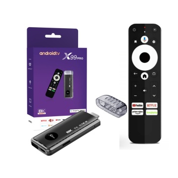 Factory X99 Pro Android TV Stick - 8K HDTV, Android 13, 2GB/16GB, Wireless Smart TV Stick