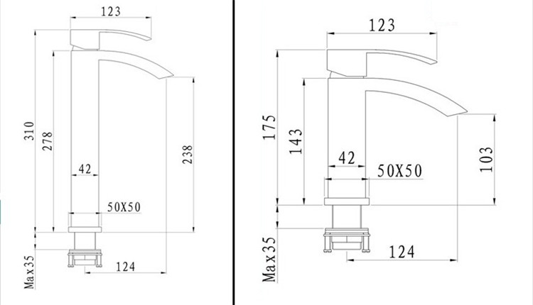 Top Selling Cold Water Bathroom Faucet 304 Stainless Steel Cold Water Basin Faucet Taps