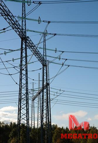 400KV gantries overhead line steel tower