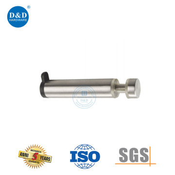 Restroom Hardware Accessories Glass Door Stop with Hook