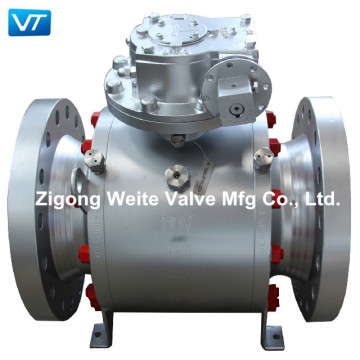 Metal Seated Trunnion Ball Valve Reduce Bore