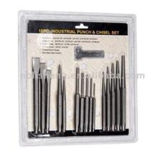 16pc Industrial Punch and Chisel Set