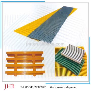 Fiberglass reinfforced plastic grating concrete grating