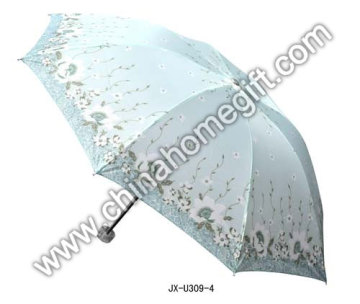 White Flower Umbrella