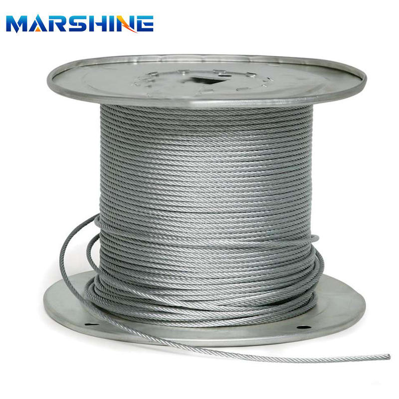 6x19 Bright Galvanized Steel Wire Rope