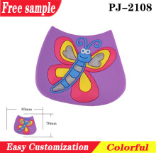 Butterfly design PVC charms patch