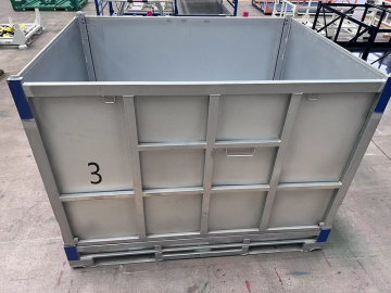 Metal Turnover Box Storage Cage