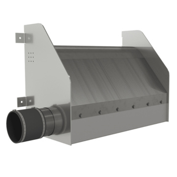 Easy Cleaning Riverway Stream Creek Brook Water Intake Wedge Coanda Screen