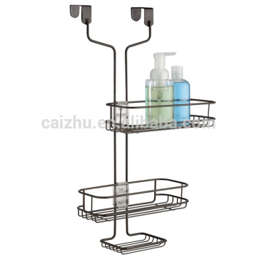 Wire 3 Tier Over the Door metal Shower Caddy for bathroom accessories