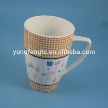 YF18873 Custom Ceramic Coffee Mug Logo Printed