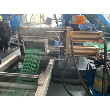 Single screw PE film plastic granulating machine