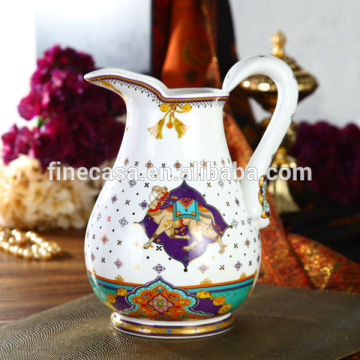 Luxury Ceramic Arabic Water Jug of Summer of Persia