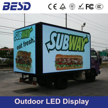 outdoor P20 Advertising Truck Screen for Sale / Truck Mobile Led Display/Truck led display