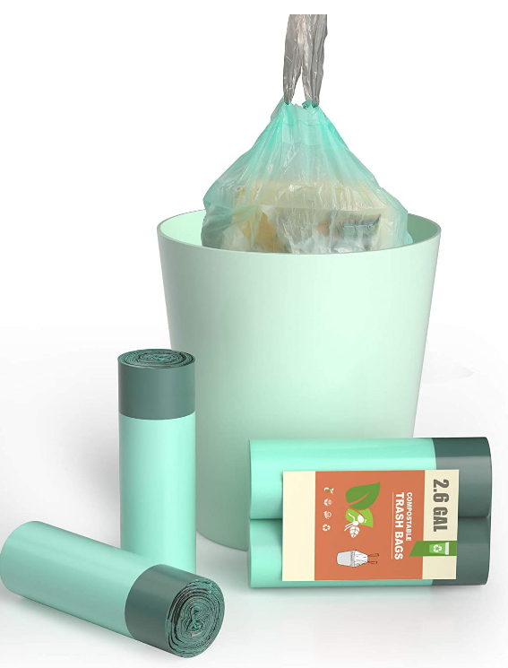 clear garbage bags