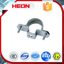 Installing pipe clamp