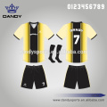 Uniforme de futebol de poliéster ajustável