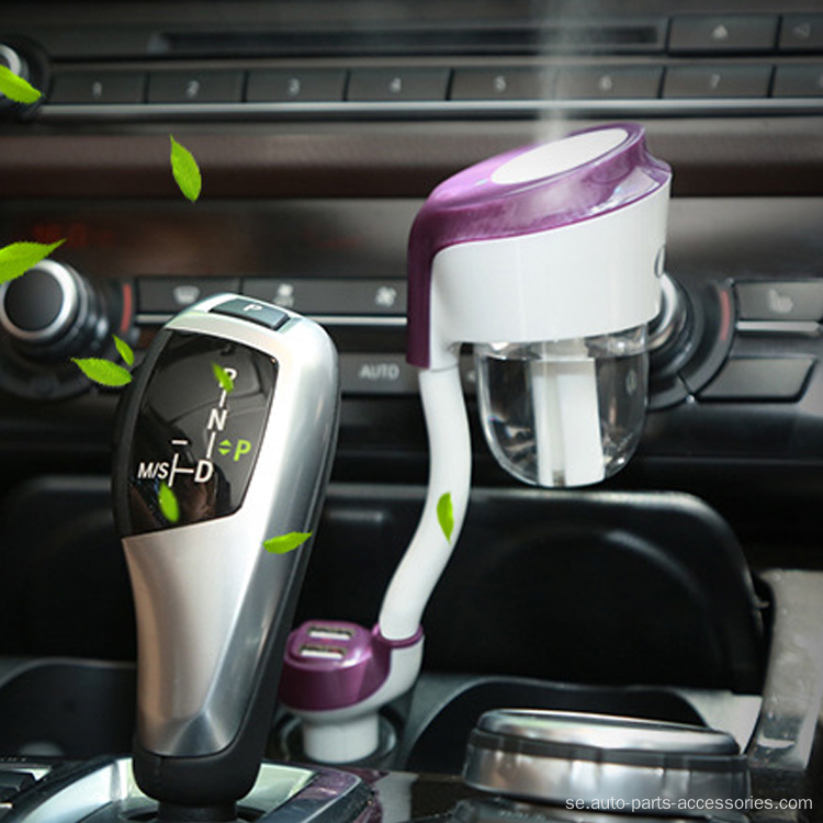 Fuktare Creative Dual USB Charger Car Air Purifier