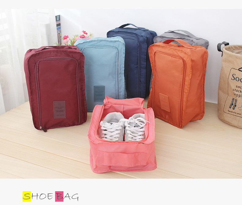 Business Trip Waterproof Travel Storage shoe Bags Portable Storage Bag with zipper