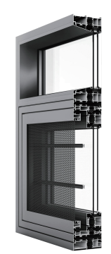 120 series of heat-insulating window screens