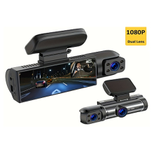 2024 Multi-Language Dashcam 1080P Dual Lens Car Recorder - In Stock