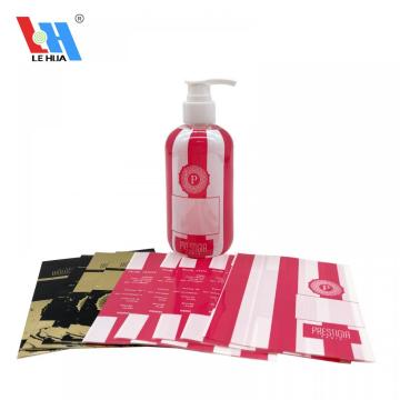 Custom Packaging shrink sleeve label for handwashing bottle