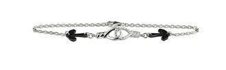 Party Anchor Ceramic 925 sterling Silver Bracelet , Ceramic