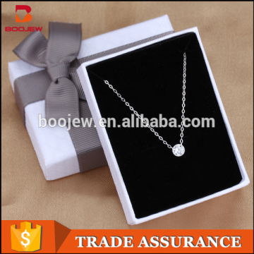 Alibaba wholesale meaningful pendant thin necklace for young girl