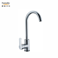 Chrome-plated brass One-Handle Deck Mounted Kitchen Taps