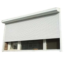 Motorized Windproof Factory Automatic Aluminum Rolling Shutter Patio Doors