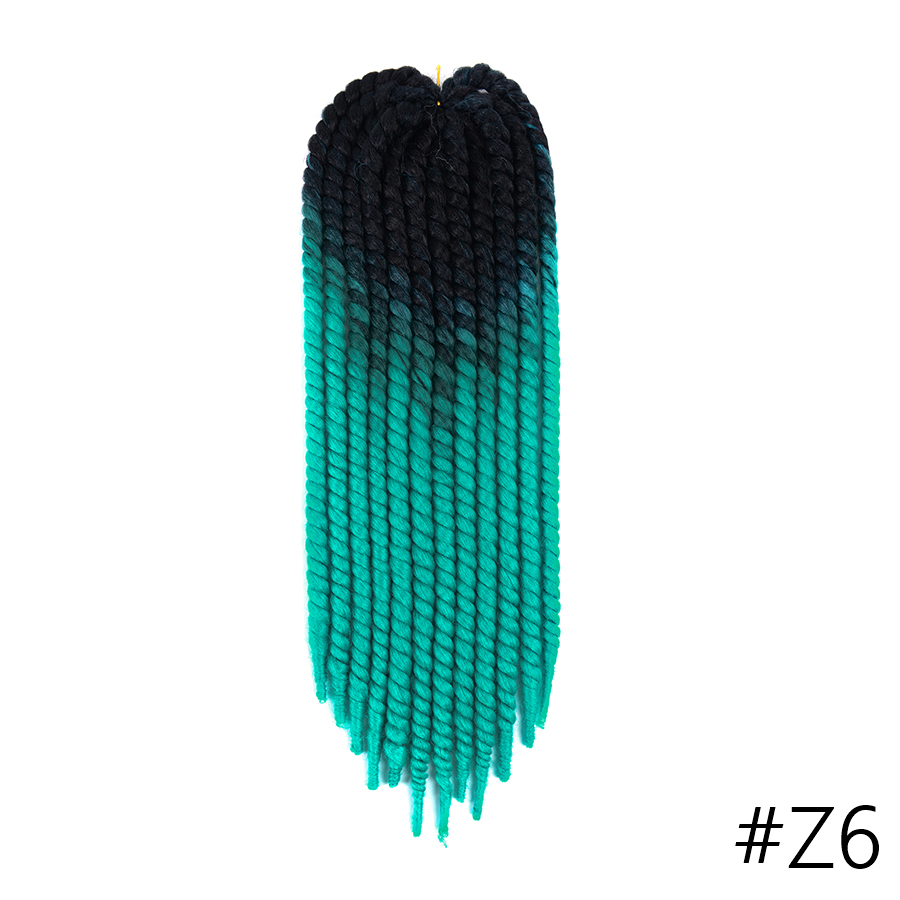 MYZYR Hot Selling  Twist Crochet Braids Synthetic Hair Extension Jumbo Braids 12Roots  Fashion Twist Braids
